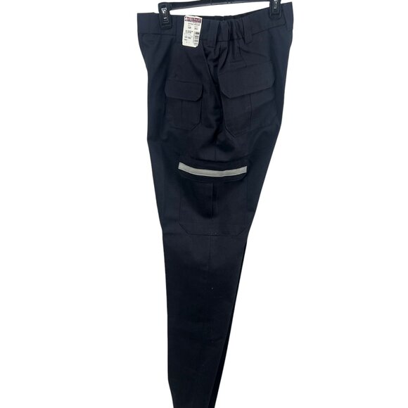Horace Small Tactical Professional Cargo Work New Pants Sz 16R Navy Cotton Blend - Picture 12 of 13